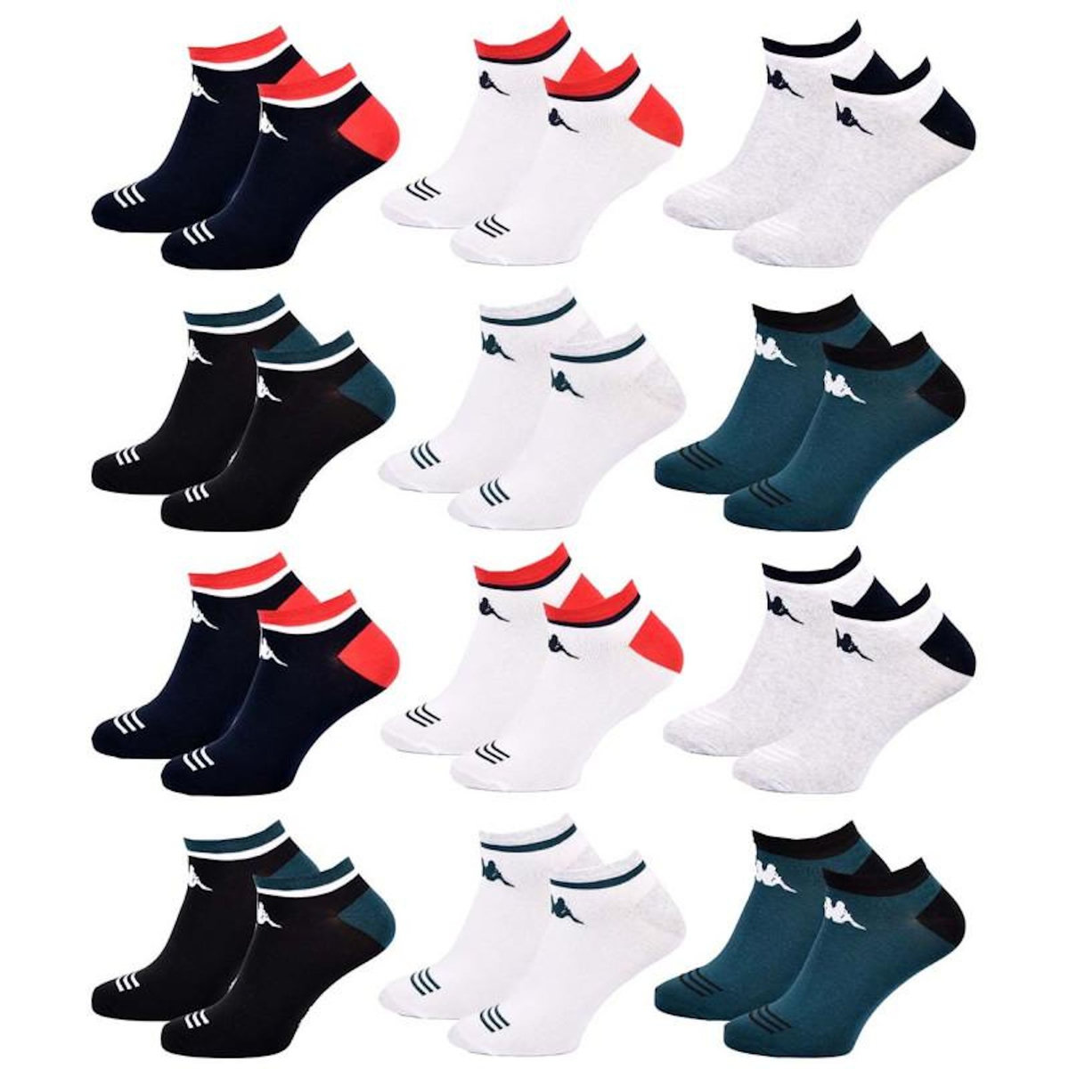KAPPA Chaussettes KAPPA SNEAKER