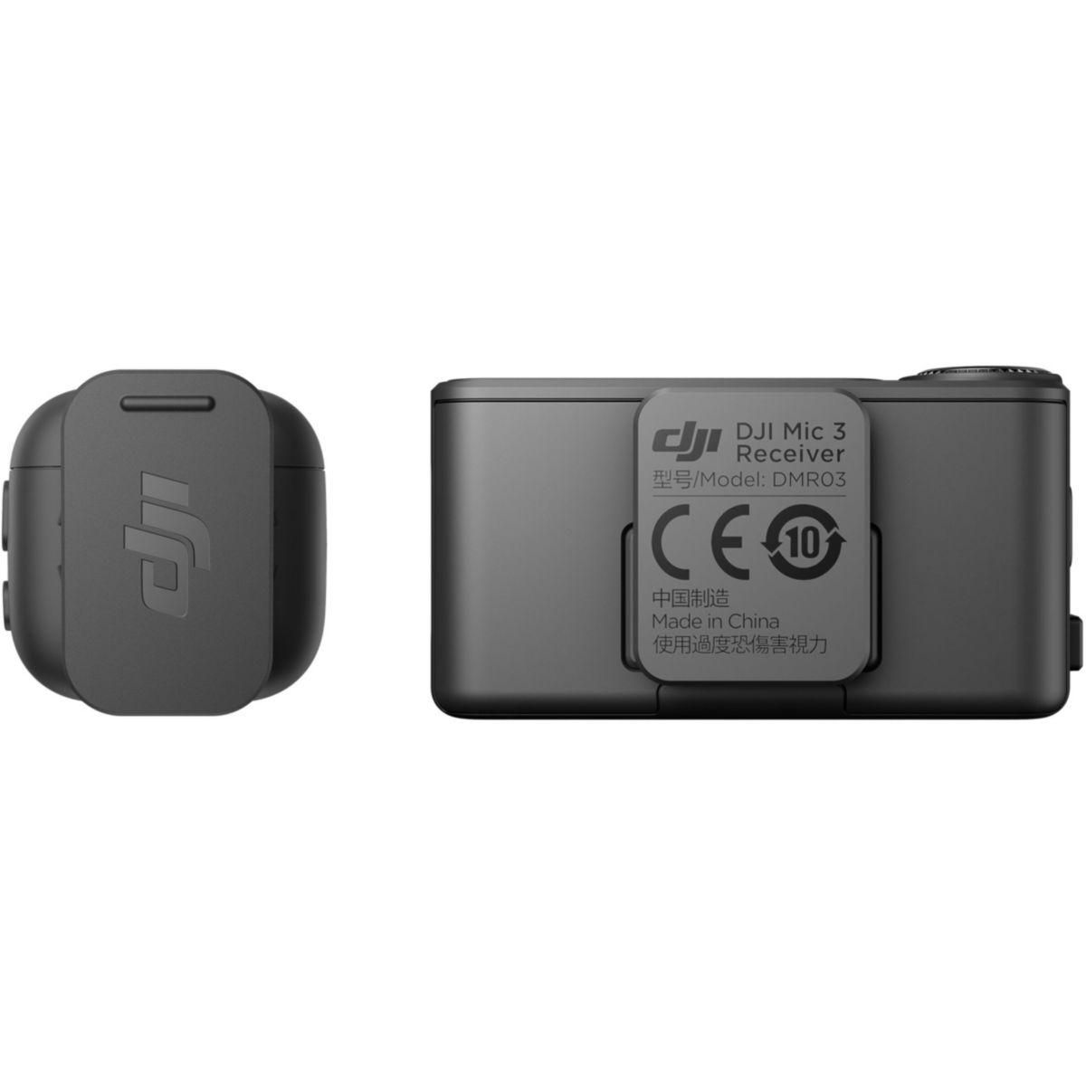 DJI Micro cravate sans fil Mic 3 (1 TX + 1 RX)