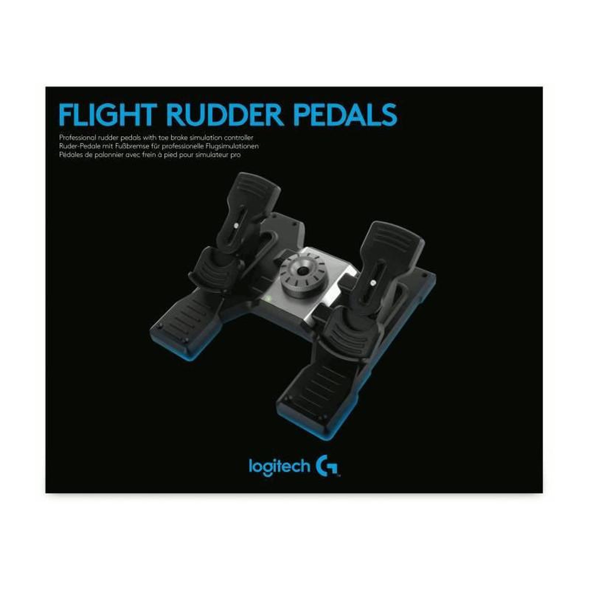 Voir la diapositive 5 : Logitech SAITEK BY LOGITECH PRO Flight Rudder Pedals