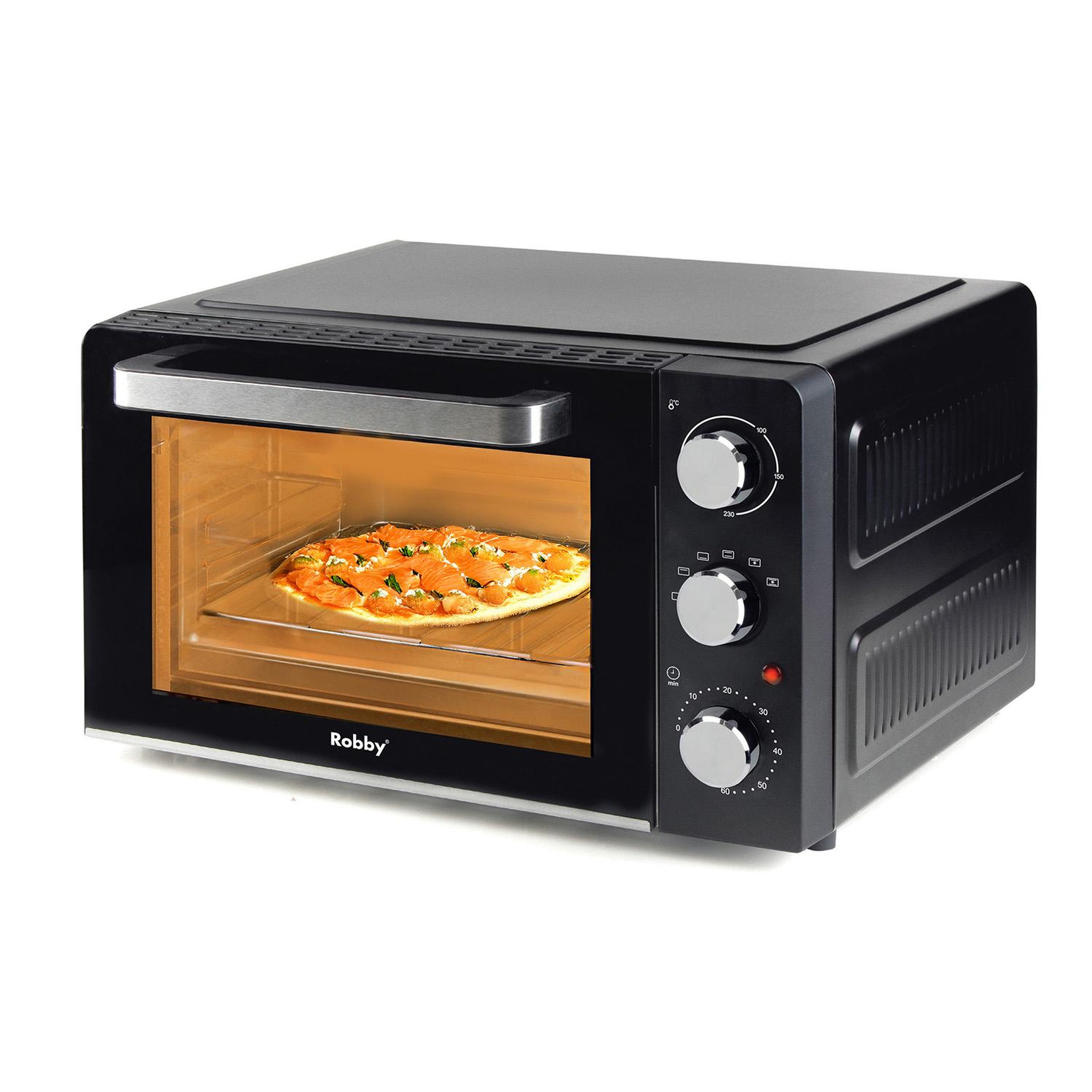 Voir la diapositive 2 : Robby Four chaleur tournante 45l 2000w - ROMF45B