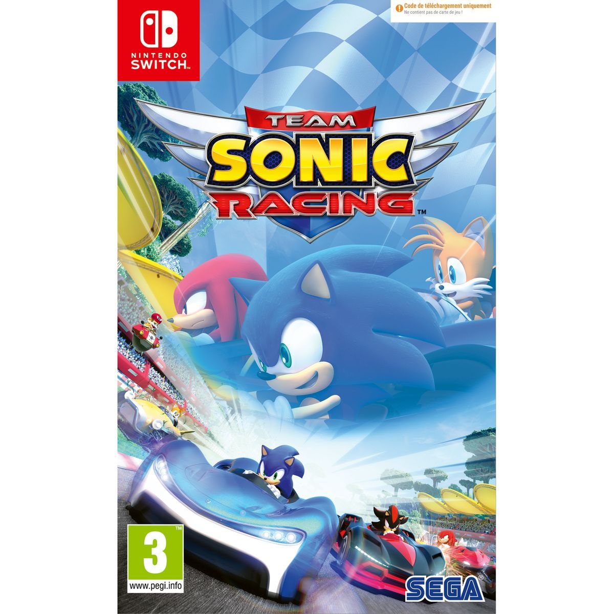 KOCH MEDIA Team Sonic Racing Code de Téléchargement Nintendo Switch