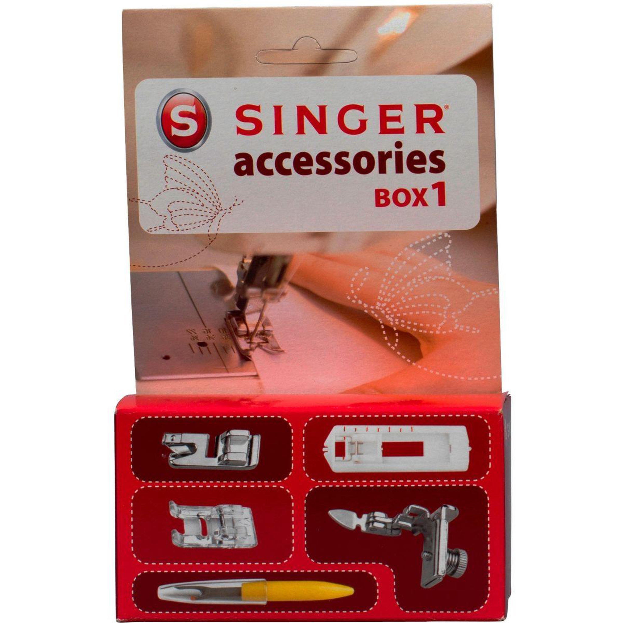 Voir la diapositive 3 : Singer Kit couture Accessoires pied de biche