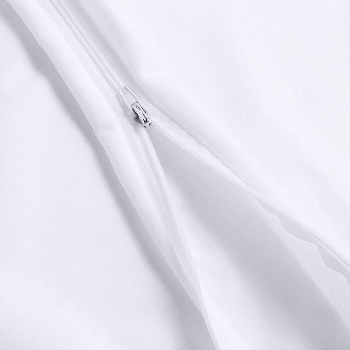 UNIVERS DECOR Lot de 2 protège oreiller éponge imperméable absorbant 63 x 63 cm