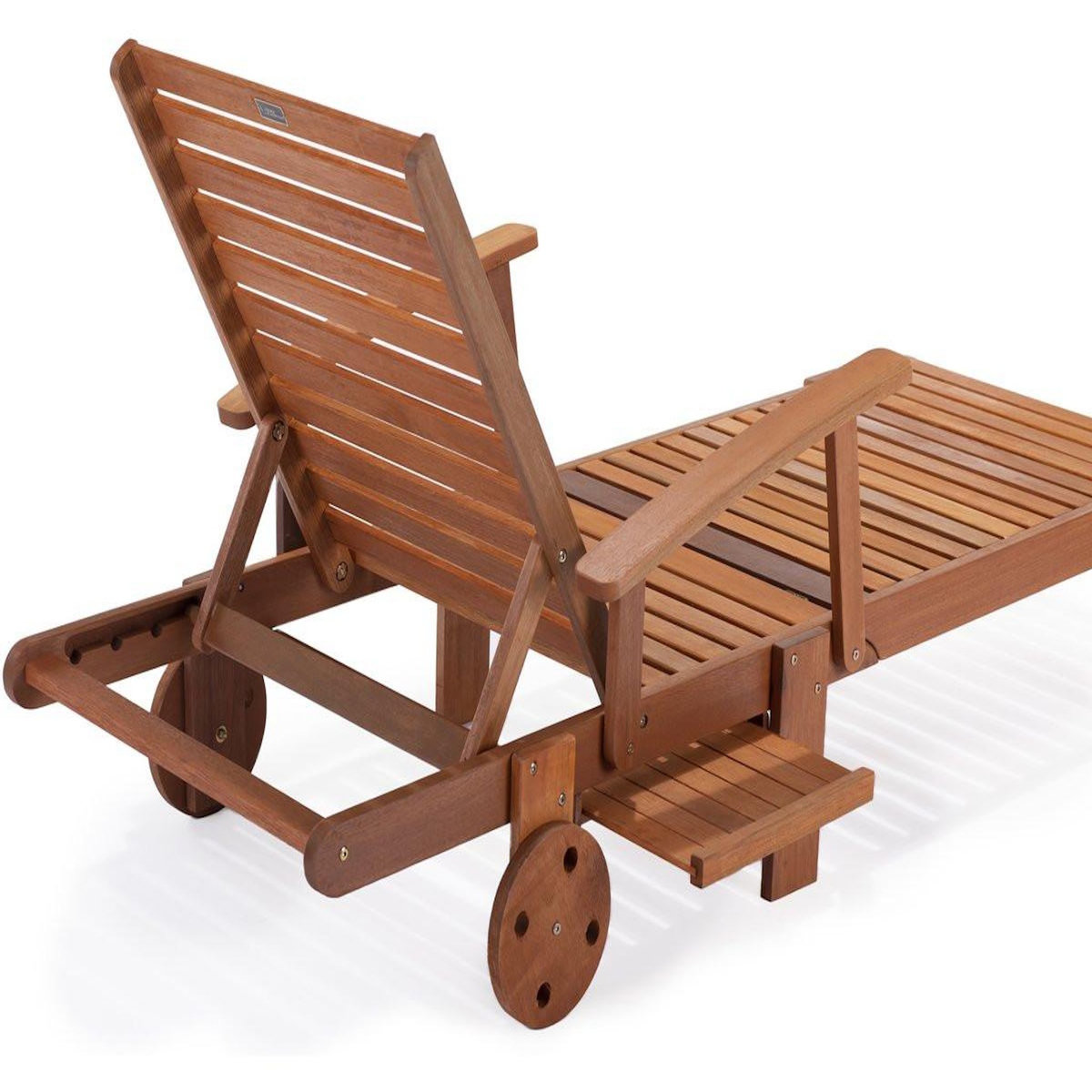 Habitat et Jardin Bain de soleil pliant en bois exotique  Tokyo  - Maple - Marron clair