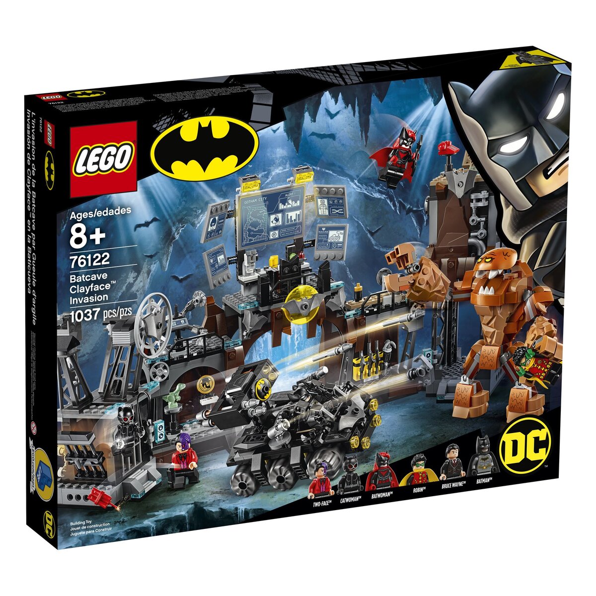 LEGO DC Super Heroes 76122 - L'invasion de la Batcave par Gueule d'argile