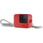 GOPRO Etui Sleeve + Lanyard Hero8 Firecracker Red