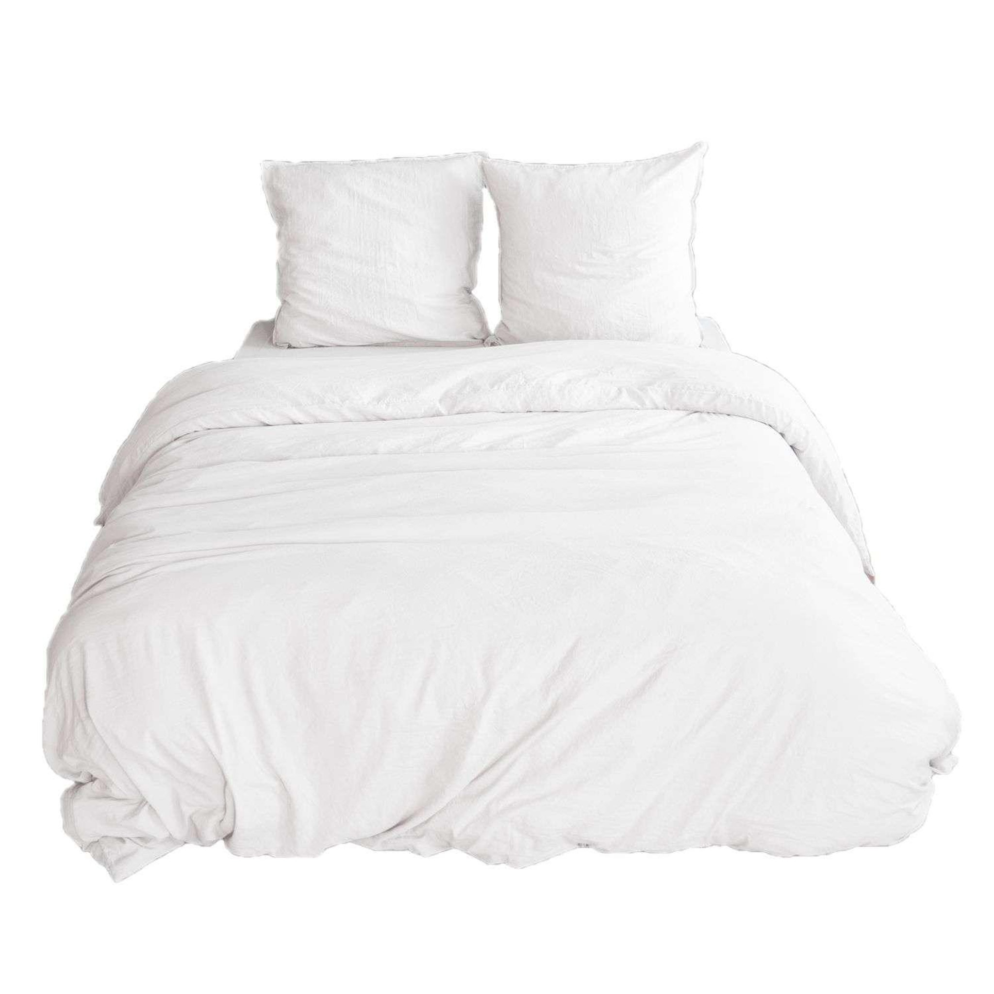 Voir la diapositive 1 : COTE DECO Parure de lit - 100% microfibre lavée