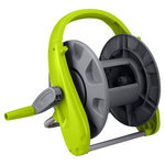 GARDENSTAR Dévidoir portable gris et vert - 41cm