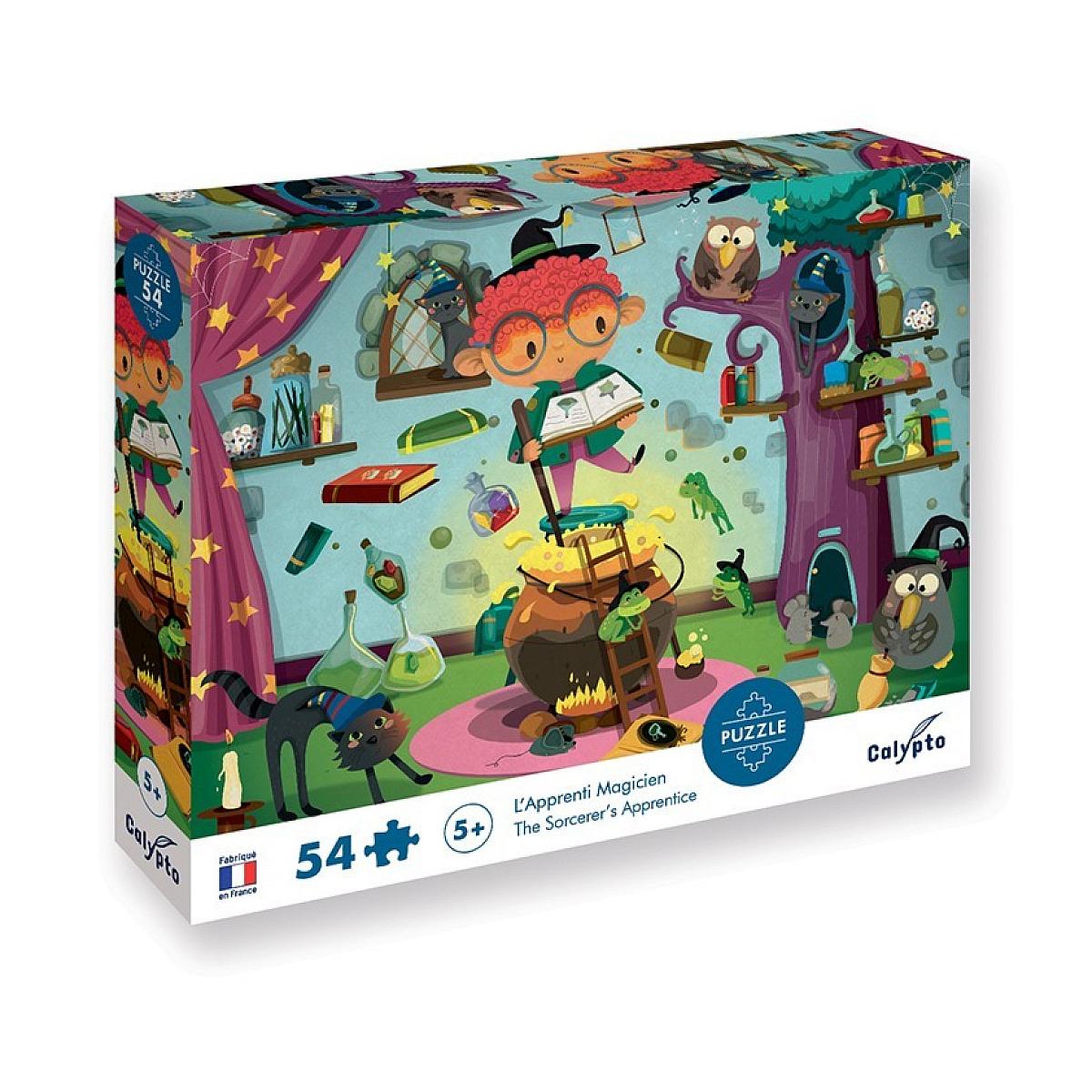 Voir la diapositive 3 : Sentosphere Puzzle calypto L apprenti magicien 54 pcs