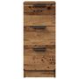 Voir la diapositive 5 : VIDAXL Buffet vieux bois 30x30x70 cm bois d'ingenierie