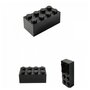 brique géante - Brick-it 8 plots - couleur noir