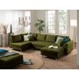 Voir la diapositive 1 : LISA DESIGN Rune - canapé panoramique avec pouf d'appoint - 7 places - style scandinave - gauche