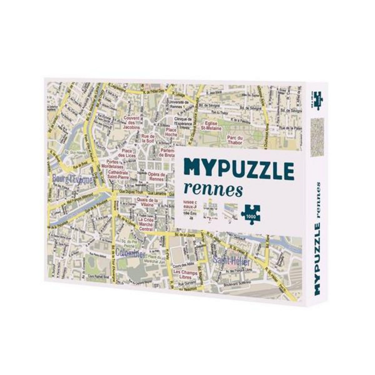 Helvetiq Puzzle Helvetiq Rennes 1000 pièces