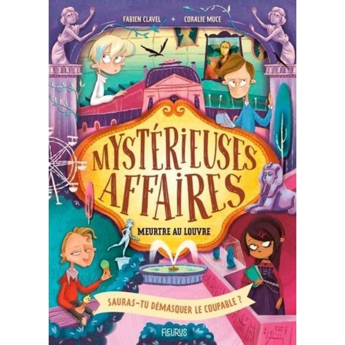 MEURTRE AU LOUVRE, Clavel Fabien