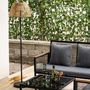 Voir la diapositive 2 : Paris Prix Lampadaire d'Extérieur en Bambou  Mabis  150cm Naturel