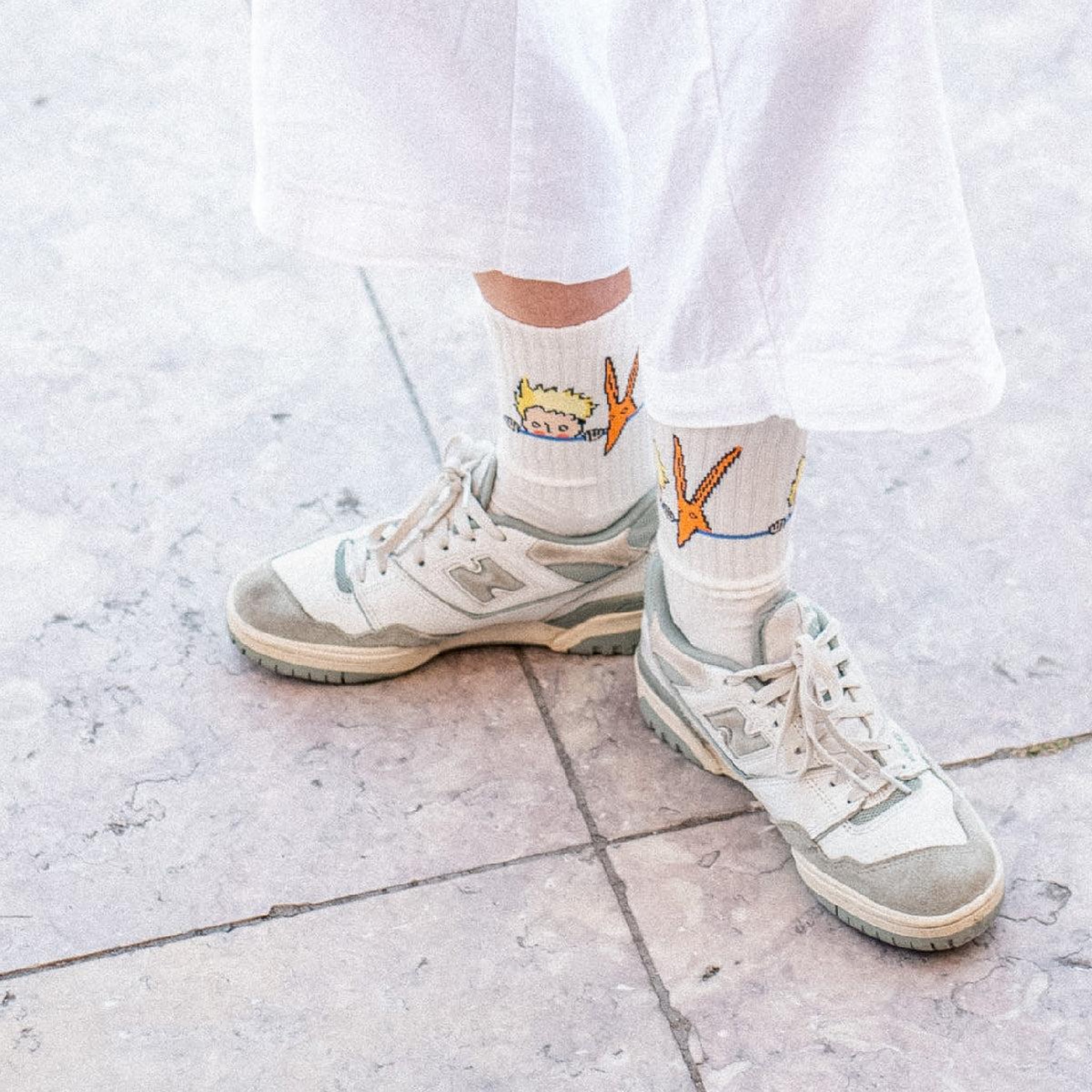 Voir la diapositive 2 : SOCK AFFAIRS Chaussettes sport aventures, le petit prince