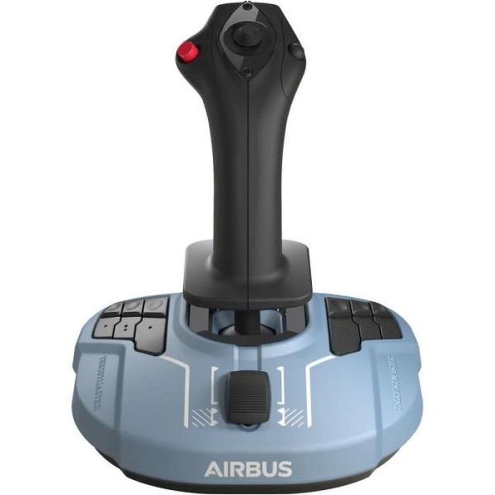 Voir la diapositive 2 : Thrustmaster TCA Manette Airbus Edition Thrustmaster Bleu grisé et noir