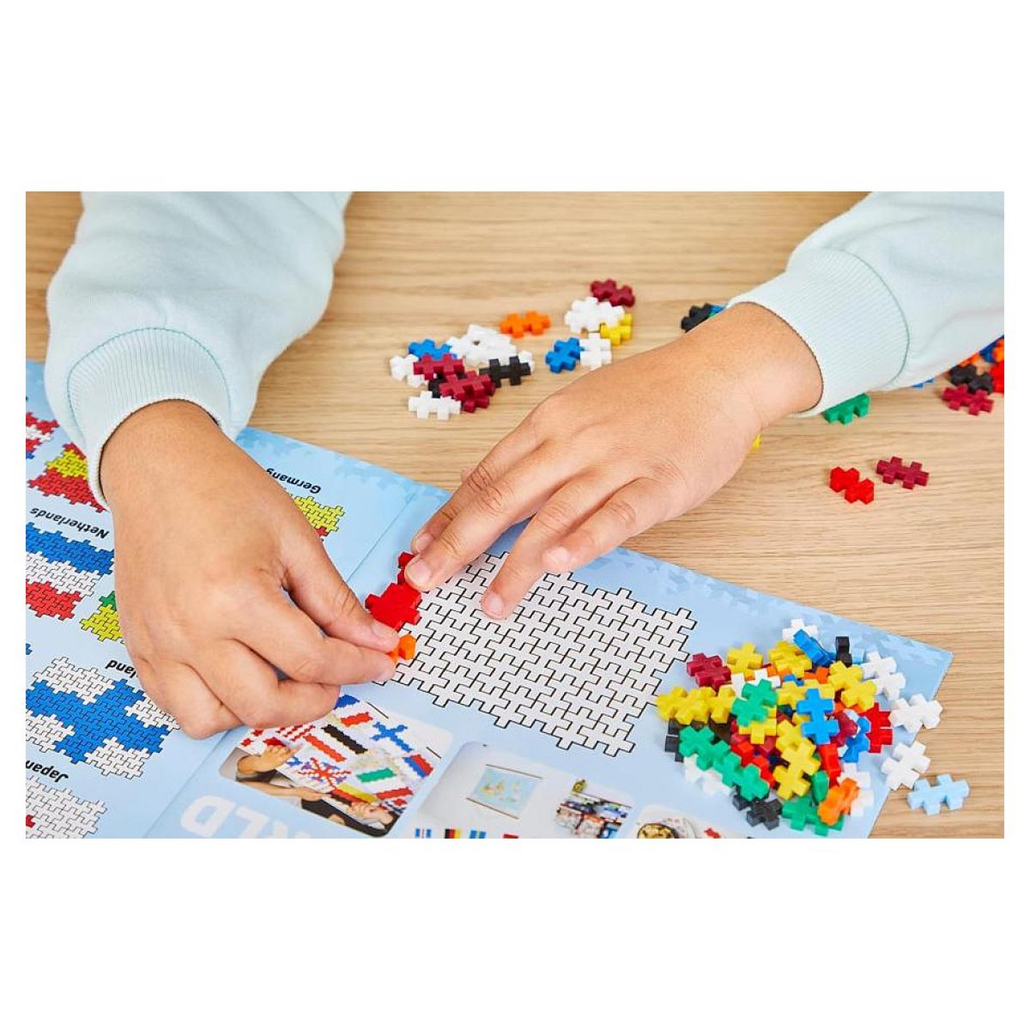 Voir la diapositive 4 : PlusPlus ++ - Kit decouverte Drapeaux du monde - 700 pcs
