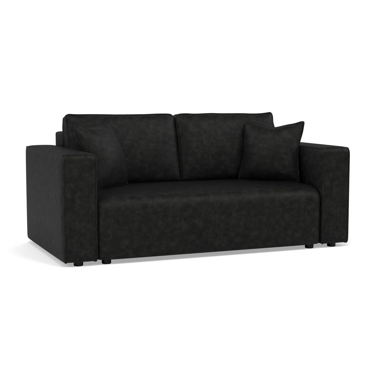 BEST MOBILIER Topaze - canapé droit 2 places en simili