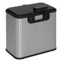 Voir la diapositive 3 : FIVE Poubelle à Compost  Inox  5L Gris