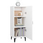 Voir la diapositive 4 : VIDAXL Buffet Blanc 34,5x34x90 cm Bois d ingénierie