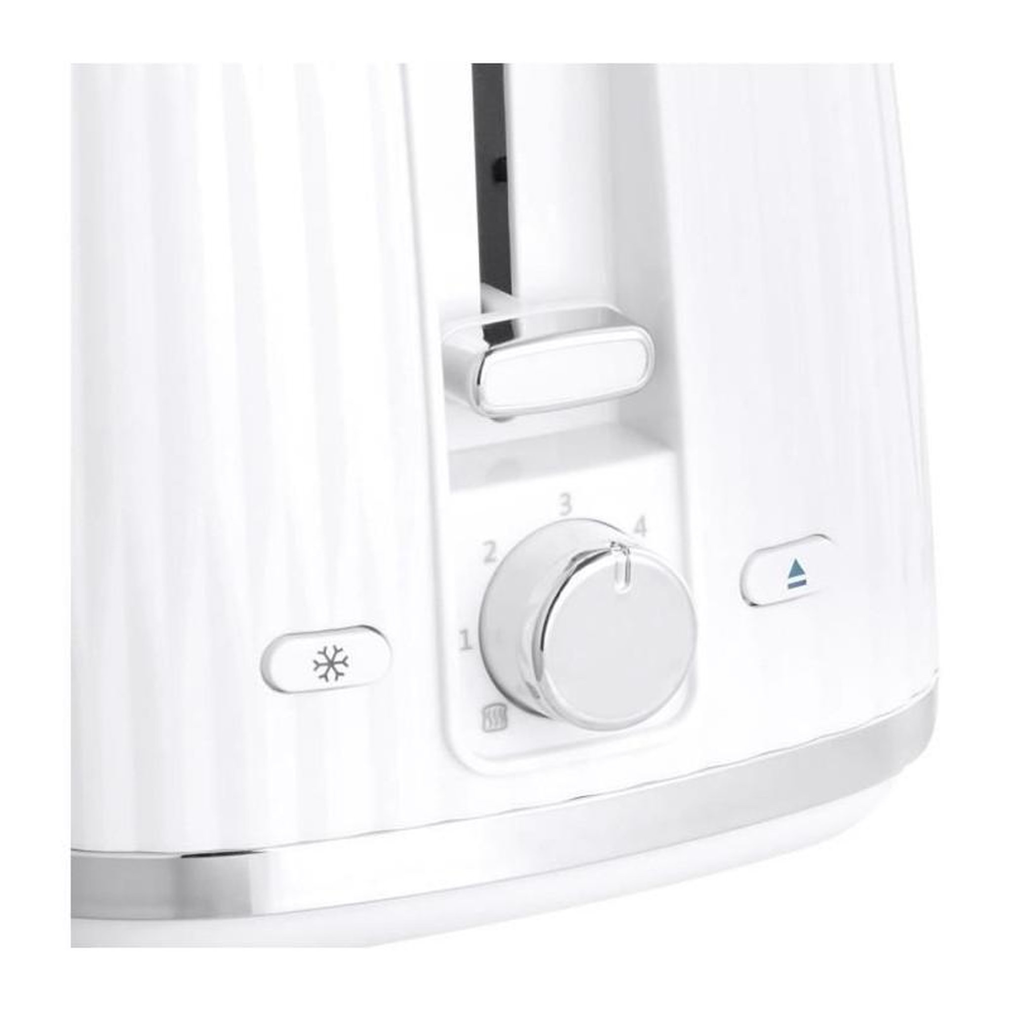 Voir la diapositive 3 : Russell Hobbs Grille-pain - RUSSELL HOBBS - EDEN - 800 W - 2 fentes - Blanc