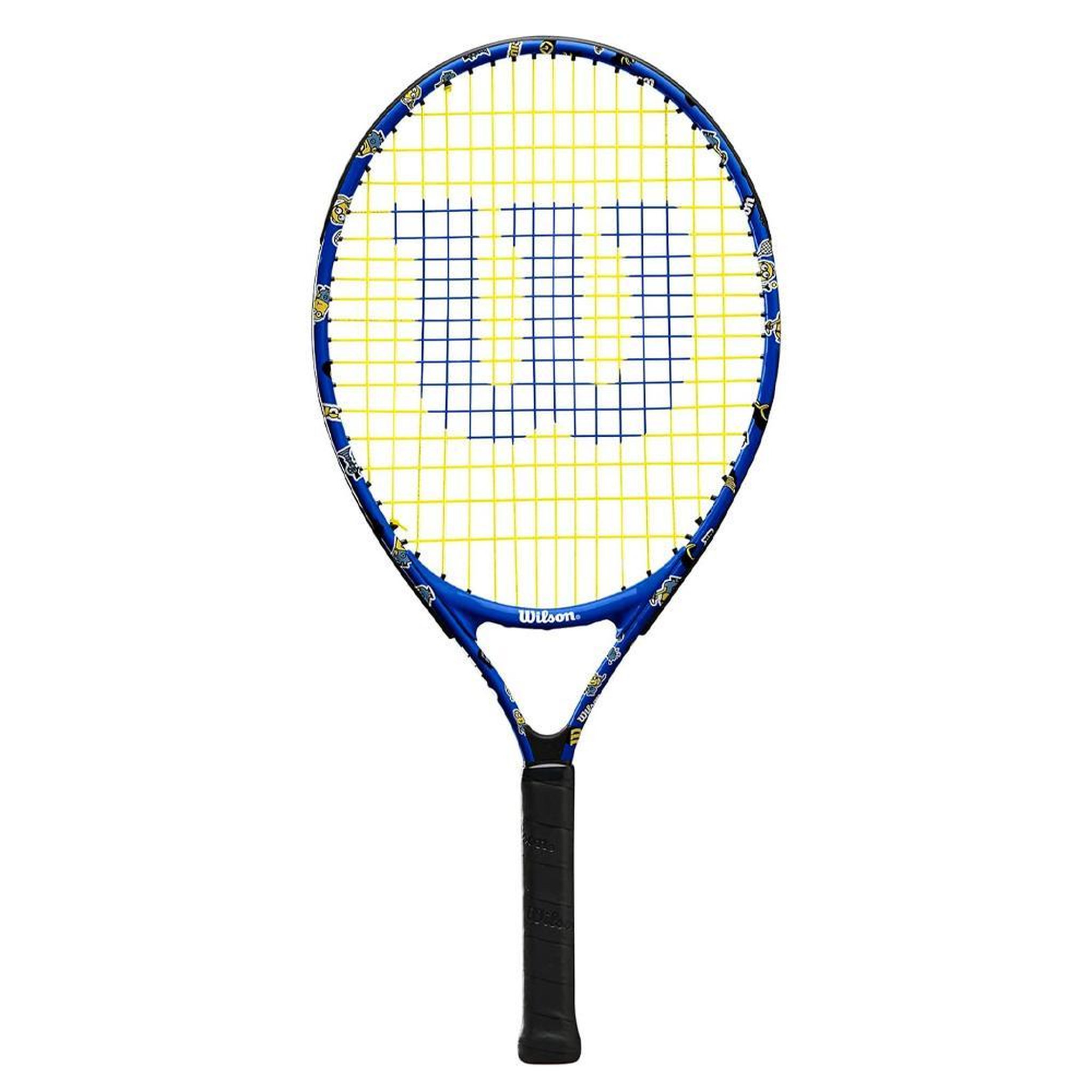 WILSON Raquette de Tennis  Enfant Wilson Minions 23. Coloris disponibles : Bleu