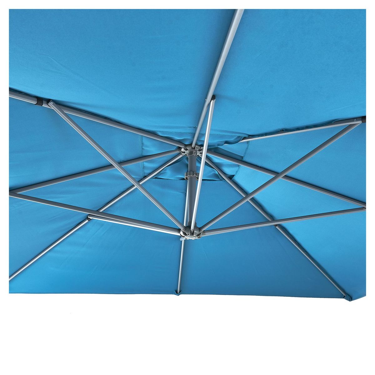GARDENSTAR Parasol déporté - Aluminium - 300x250x255cm - Crépuscule