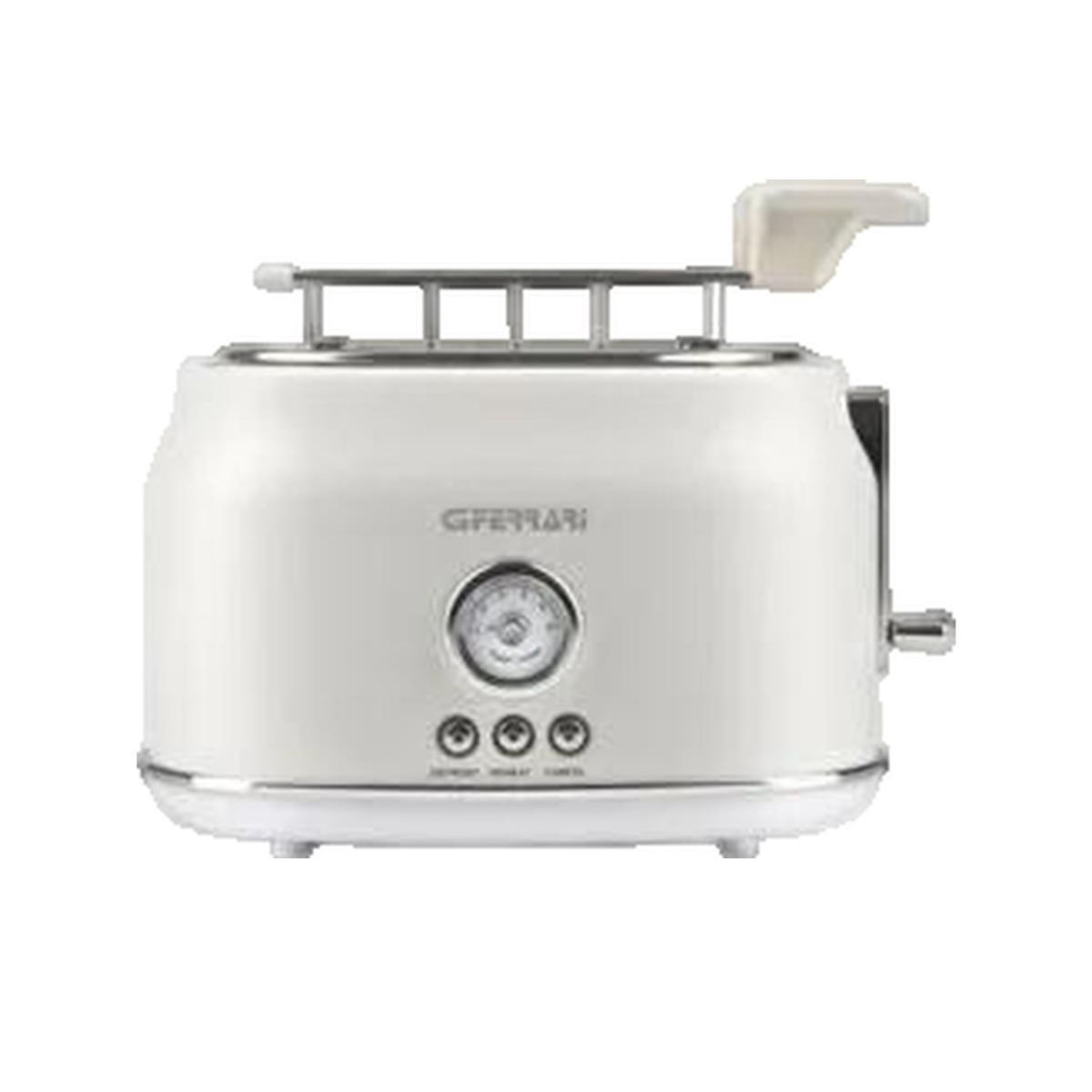 FERRARI Grille pain G3Ferrari G10134WH Blanc acier inoxydable