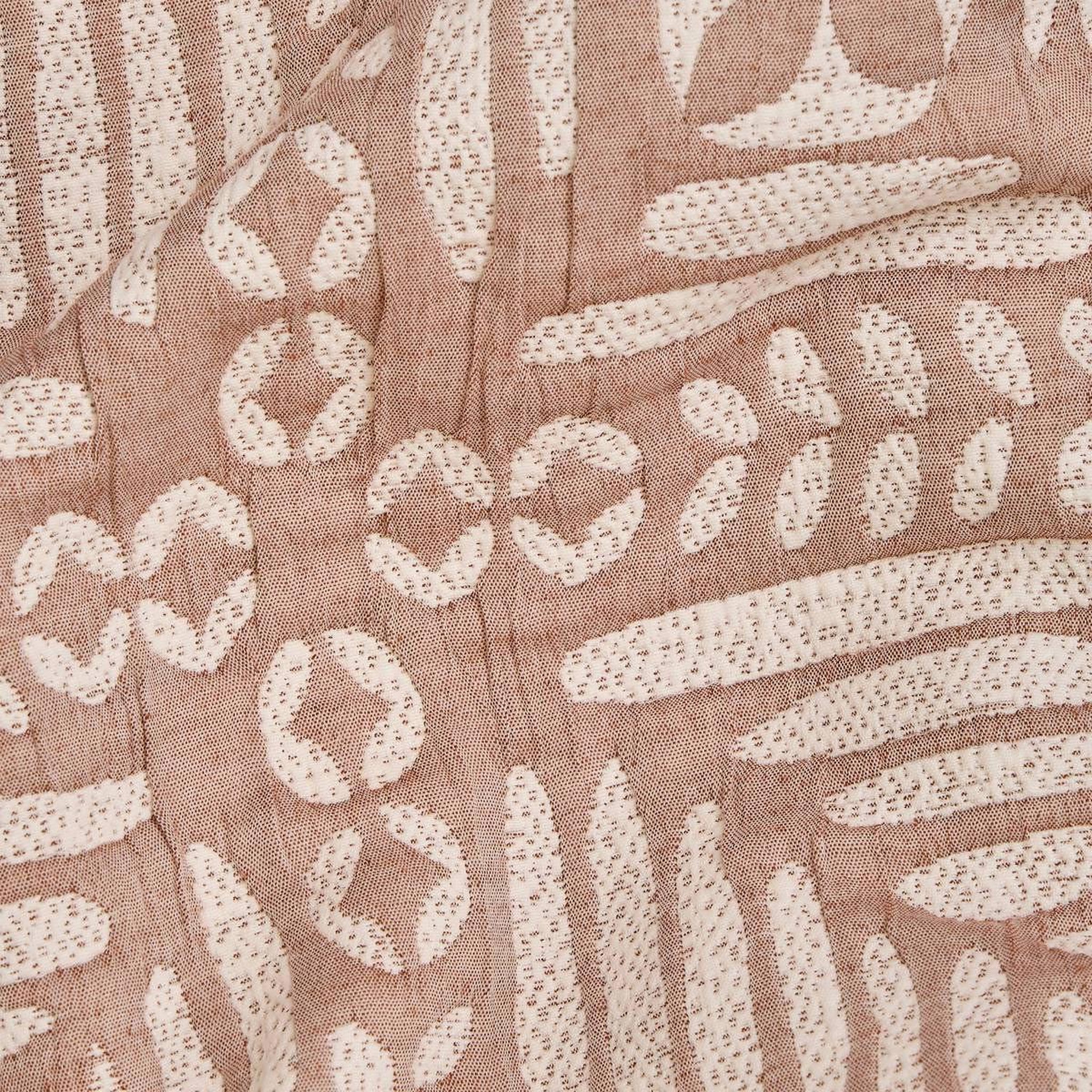 Voir la diapositive 2 : ATMOSPHERA Dessus de lit  nuvia  240x260cm terracotta