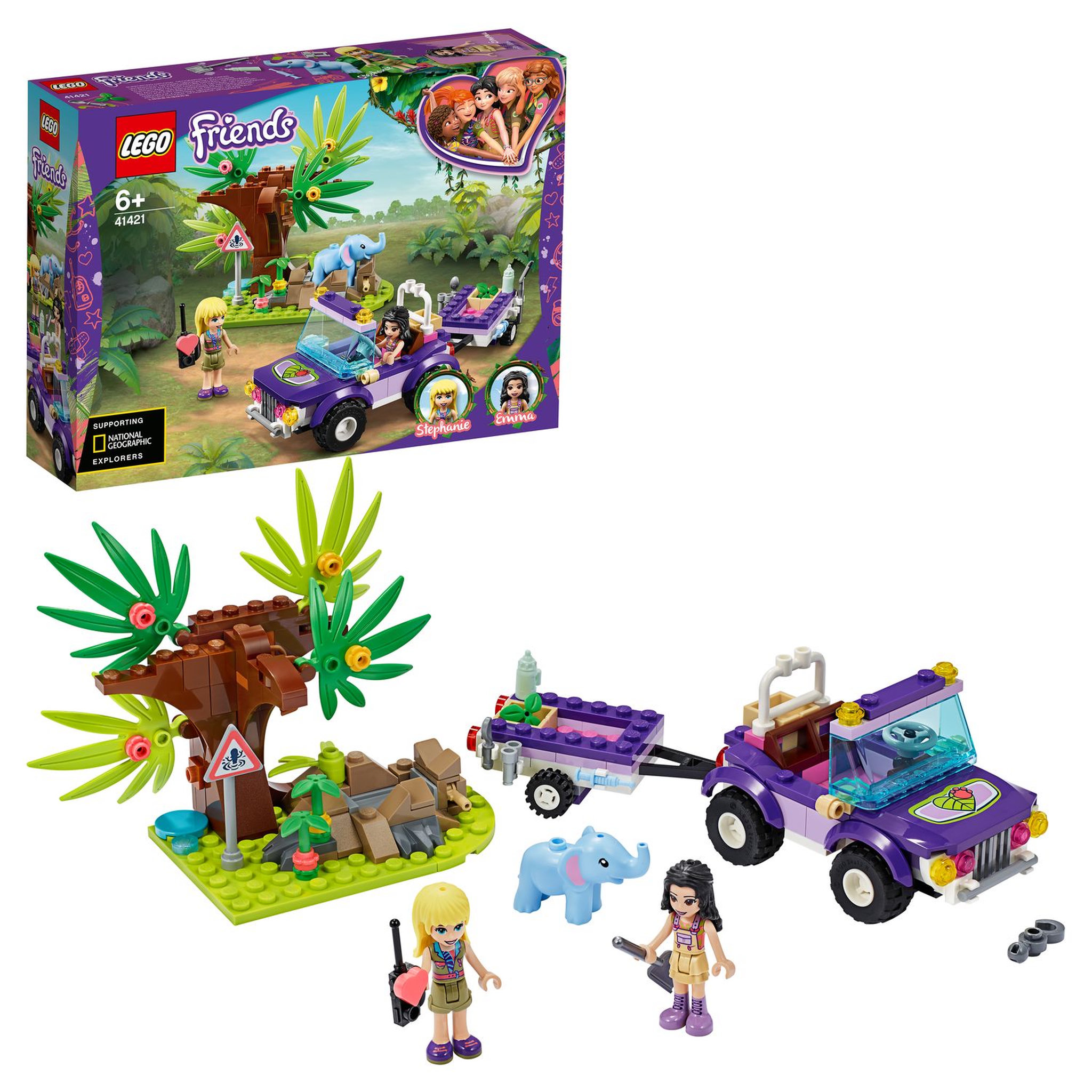 Voir la diapositive 4 : LEGO Friends 41421 - Le sauvetage du bébé éléphant