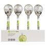 Voir la diapositive 2 : GARDENSTAR Lampe de jardin solaire inox LED H51cm