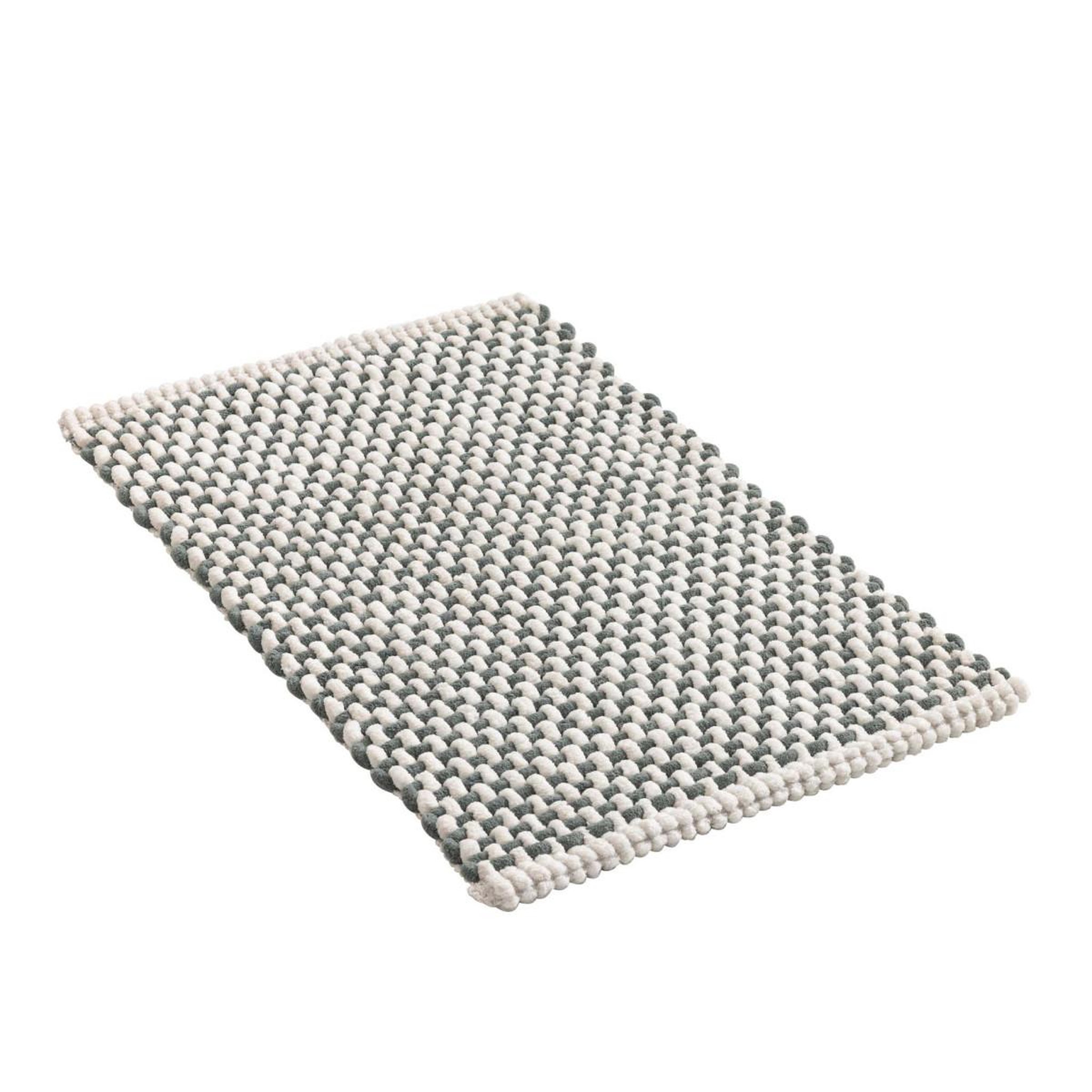 Voir la diapositive 2 : Douceur d'Intérieur Tapis de bain en chenille  rafael  50x80cm vert cèdre