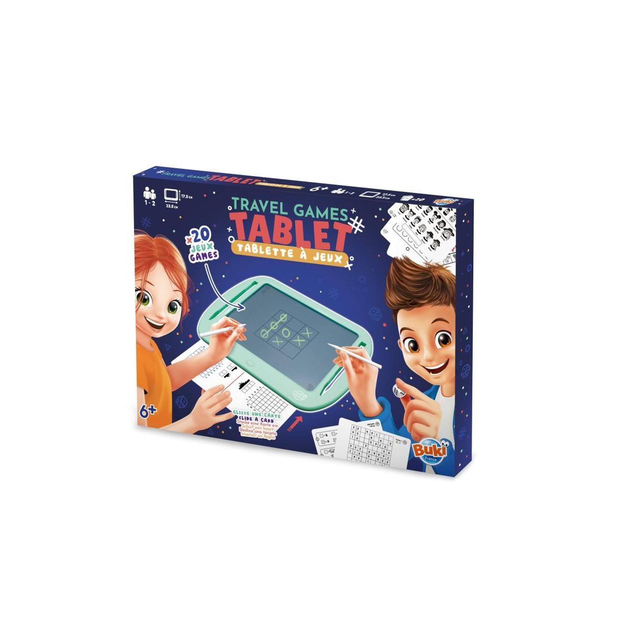 BUKI Tablette jeux de voyage