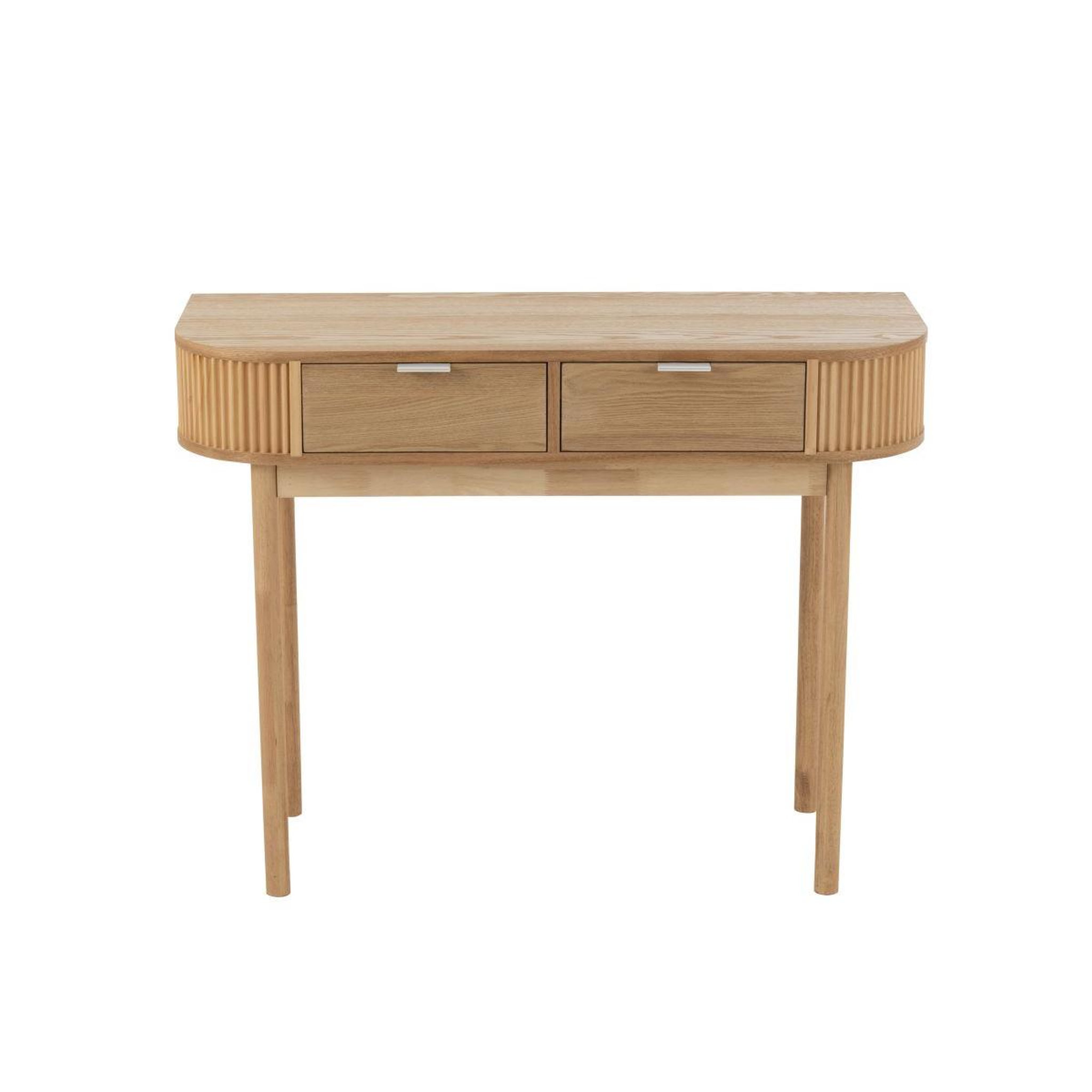 Voir la diapositive 2 : J-LINE Console en bois  alta  100cm naturel