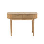 Voir la diapositive 2 : Paris Prix Console en Bois  Alta  100cm Naturel