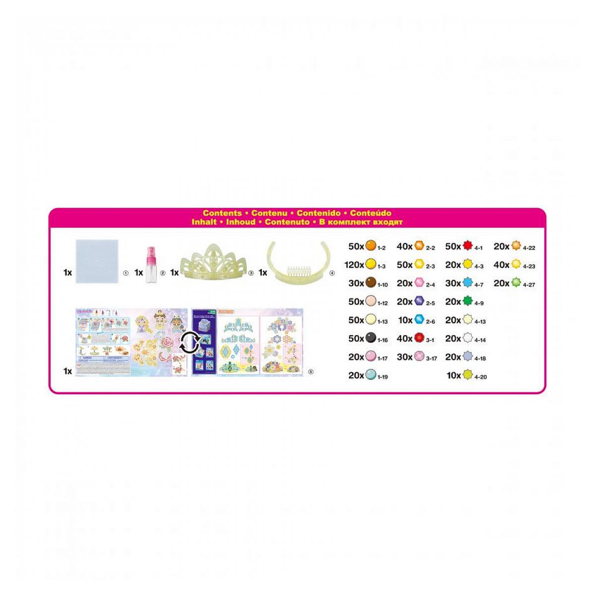 Voir la diapositive 3 : Aquabeads 31901 Le diademe des princesses Disney