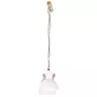 VIDAXL Lampe suspendue industrielle 25 W Blanc 109 cm E27