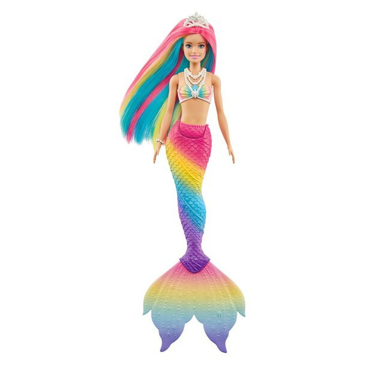 BARBIE Barbie sirène magiques arc-en-ciel