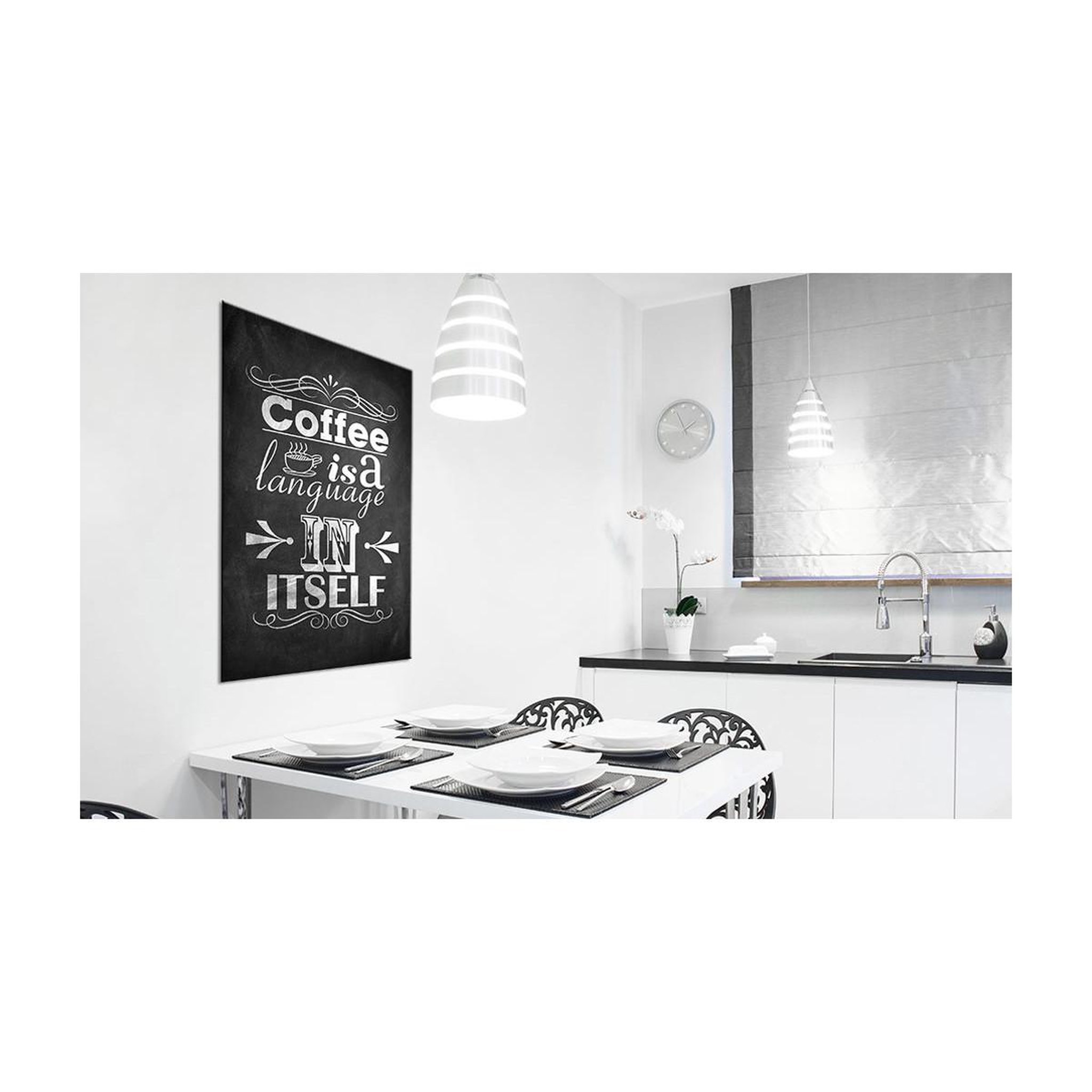 Voir la diapositive 2 : Paris Prix Tableau Imprimé  Langage du Café