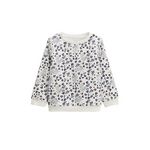 Petit Béguin Sweat-shirt enfant en molleton Céleste. Coloris disponibles : Beige