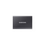 Voir la diapositive 2 : Samsung Disque dur SSD externe portable 2To T7 gris titane