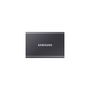Voir la diapositive 2 : Samsung Disque dur SSD externe portable 2To T7 gris titane