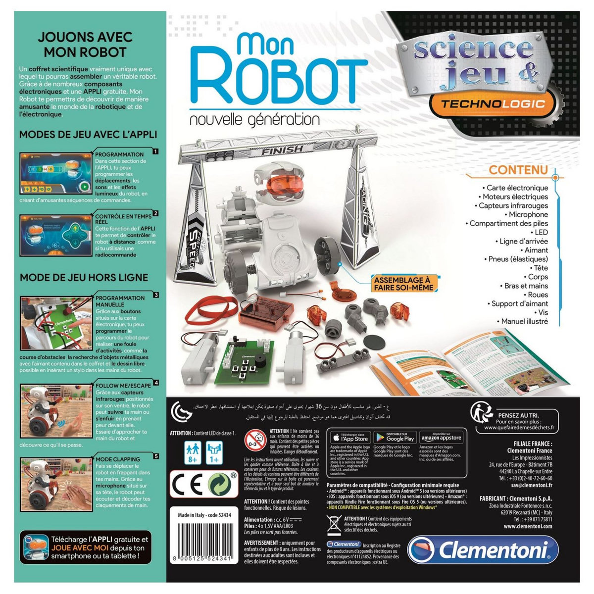 CLEMENTONI Mon robot nouvelle génération