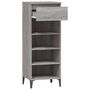 Voir la diapositive 5 : VIDAXL Etagere a chaussures Sonoma gris 40x36x105 cm Bois ingenierie