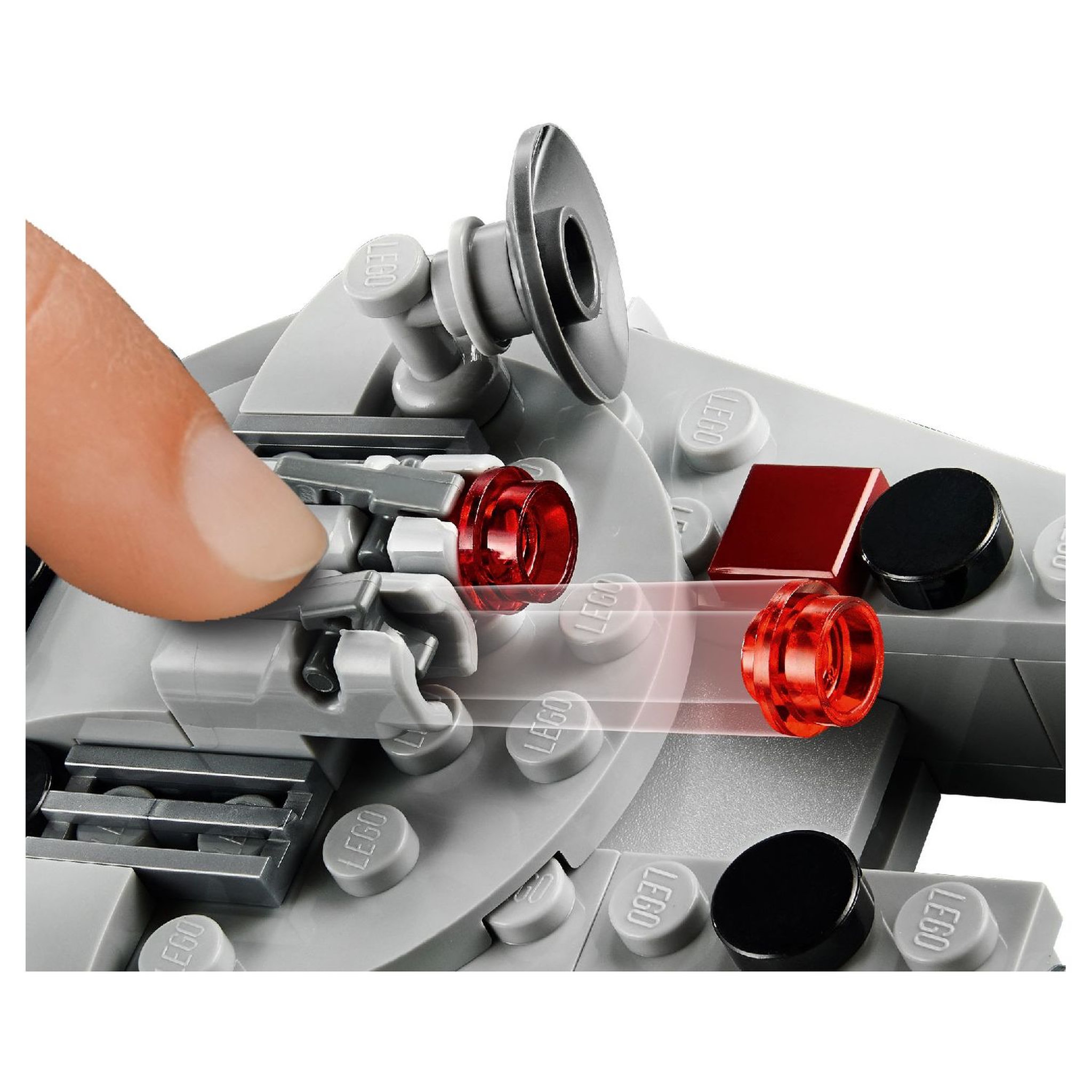 Voir la diapositive 5 : LEGO Star Wars 75295 - Microfighter Faucon Millenium V29