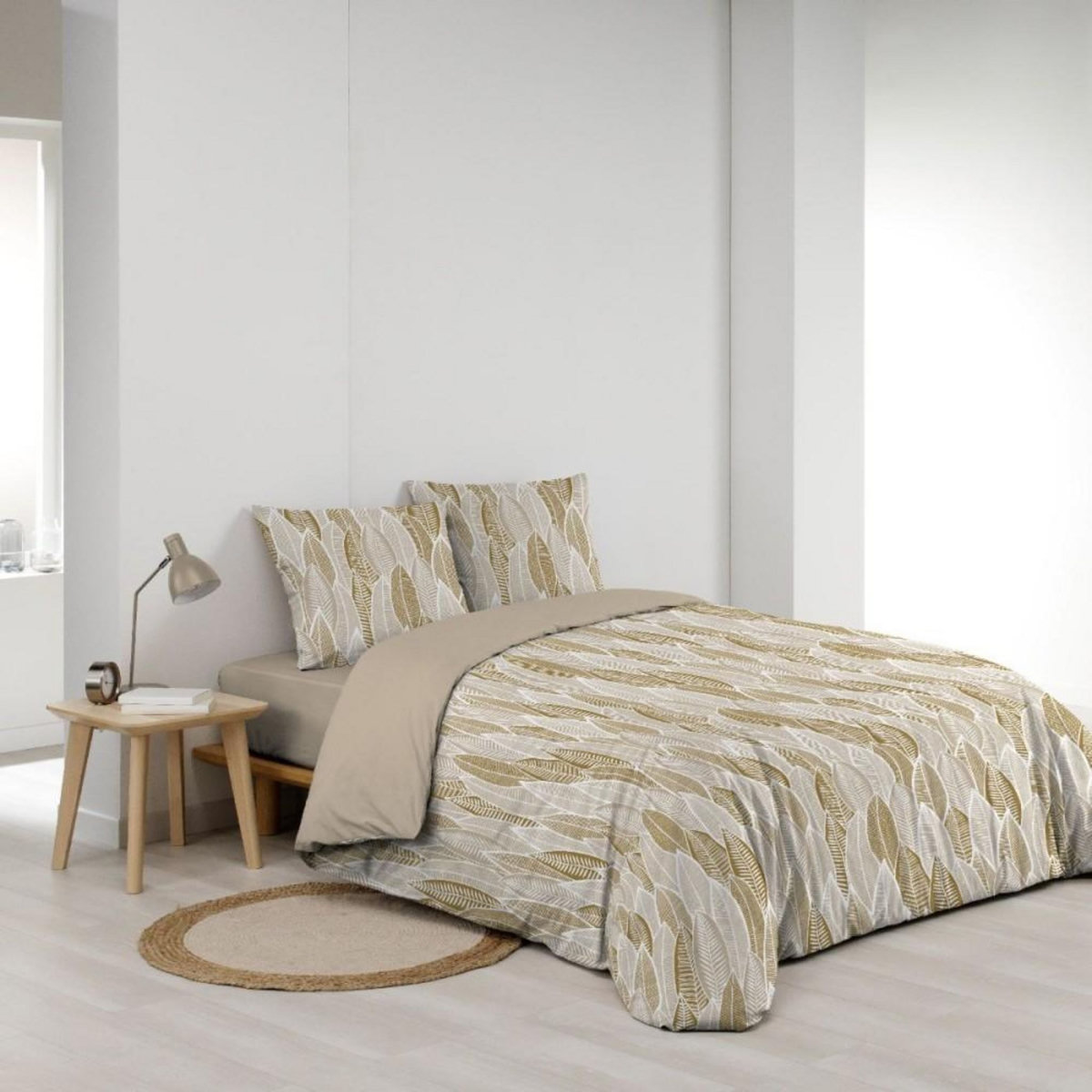 Douceur d'Intérieur Housse de couette 240x220 + 2 taies imprimées KIM