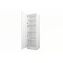 Voir la diapositive 2 :  Colonne de rangement pour cuisine  2 portes L60 cm P57cm DISCOUNT