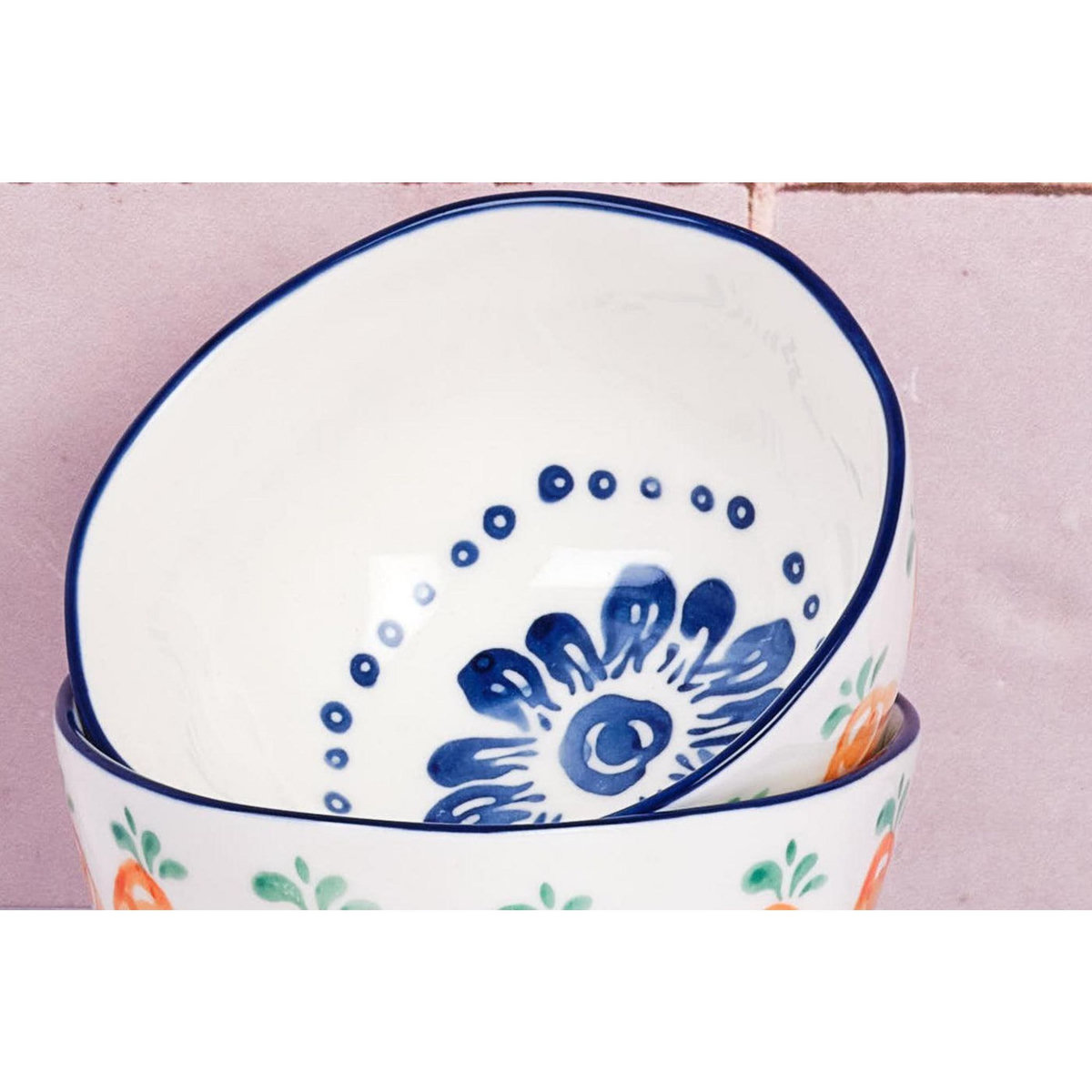 BJORN Bol NAPOLI Ø12cm - 4 pièces - Agrume