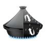 Voir la diapositive 3 : GSW Tajine fonte massive - GSW - 30 x 22 cm - Couvercle céramique - Induction - Gris